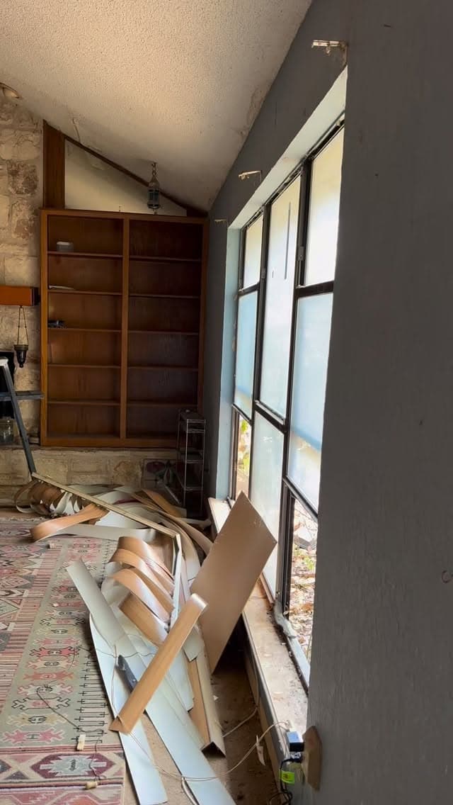 Original living space before a connected New Life renovation